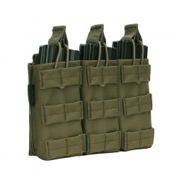 Pochette 3 chargeurs ouvertes : M4