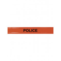 Brassard Police Roll Strap
