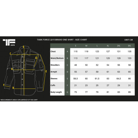 TF-2215 Chemise Bravo One