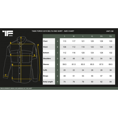 TF-2215 Chemise Delta One