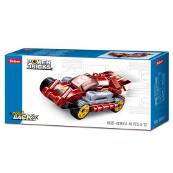 Sluban Powerbricks-Pullback/Fast Red M38-B0801A #16092