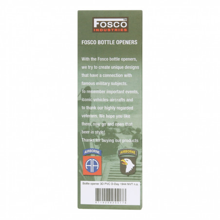 Ouvre-bouteille en acier: D-Day 1944