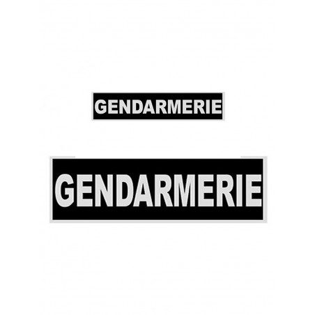 Bandes Rétroréfléchissantes GENDARMERIE (Avant/Arrière)