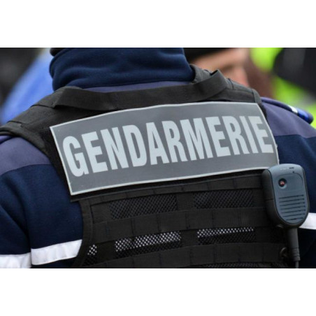 Bandes Rétroréfléchissantes GENDARMERIE (Avant/Arrière)
