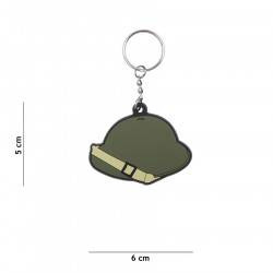 Porte-clés 3D PVC Brodie Helmet WWII 117
