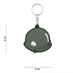 Porte-clés 3D PVC 506PIR Helmet WWII 113