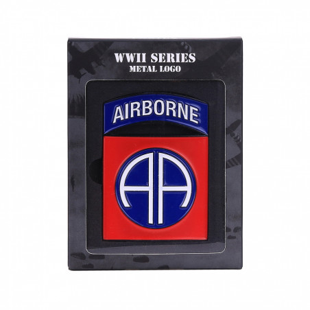 Logo en métal de la 82nd Airborne Division