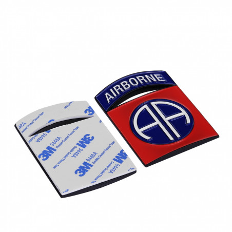 Logo en métal de la 82nd Airborne Division