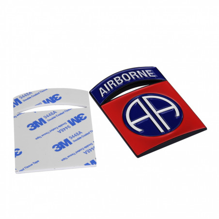 Logo en métal de la 82nd Airborne Division