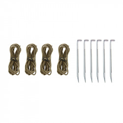 Kit de fixation bâches terrain petit modèle T.O.E. Design