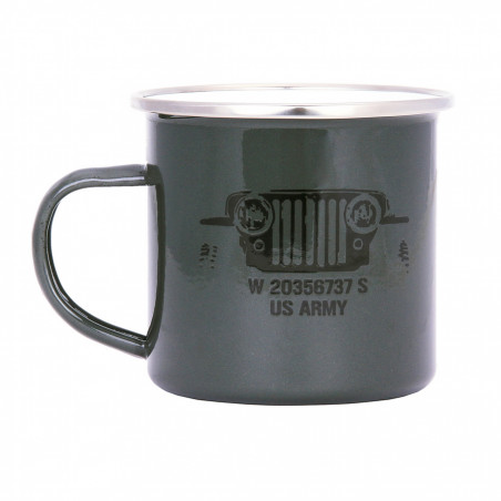 Tasse en émail US Army