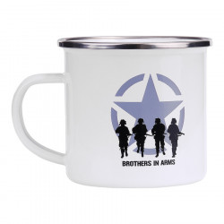 Tasse en émail Brothers in Arms
