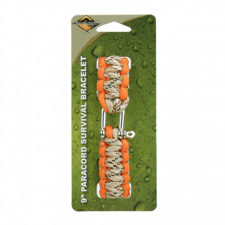 BCB Paracorde avec boucle en fer 9 inch orange CM074OR