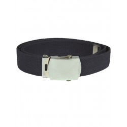Ceinture militaire réglementaire en toile Bleu Marine - MIL-TEC