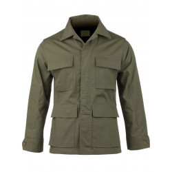 Veste militaire US BDU Rip-Stop 4 poches Vert OTAN - Teesar