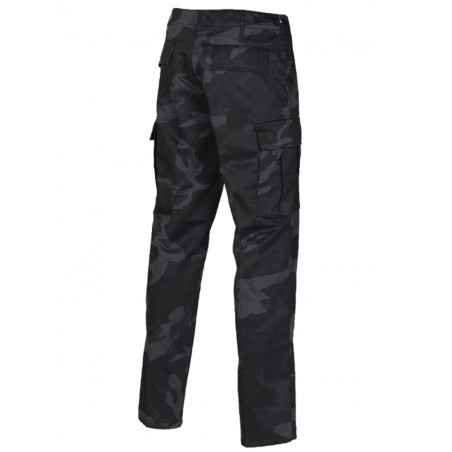 Pantalon militaire BDU regular Black URBAN - MIL-TEC