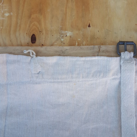 Lot de 3 carrés de tissu en matière vintage vieux linge