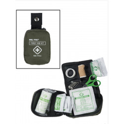 Kit de premier secours militaire minimaliste Vert OD - MIL-TEC