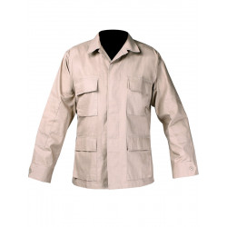 Veste militaire US BDU Rip-Stop 4 poches TAN - Teesar
