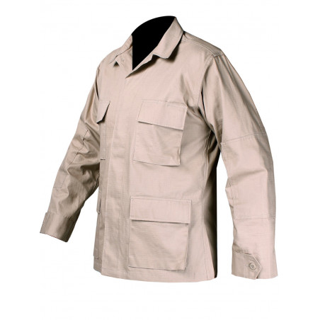 Veste militaire US BDU Rip-Stop 4 poches TAN - Teesar