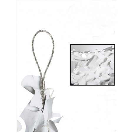 Voile ombrage filet blanc broadleaf 3X6m