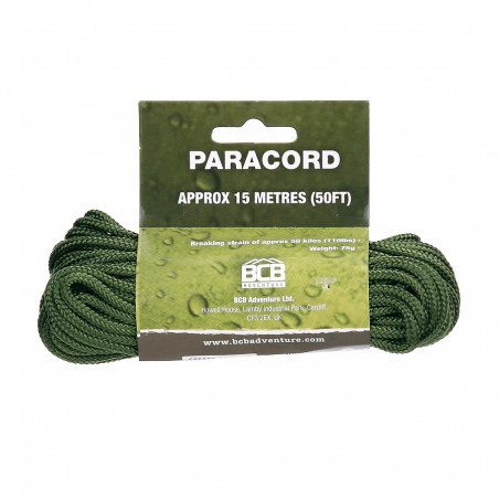 Paracorde BCB vert olive CM030