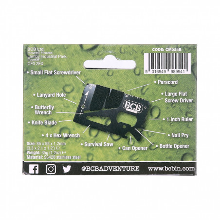 Outil de survie de poche BCB CM024B
