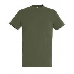 T-Shirt militaire col rond 100% coton - Vert OTAN