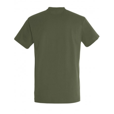 T-Shirt militaire col rond 100% coton - Vert OTAN
