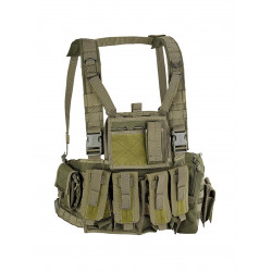 Chest Rig DEFCON 5 Recon 1000D Nylon - Vert OD