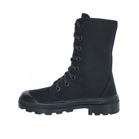 Chaussure brousse Wissart montante en toile - NOIR