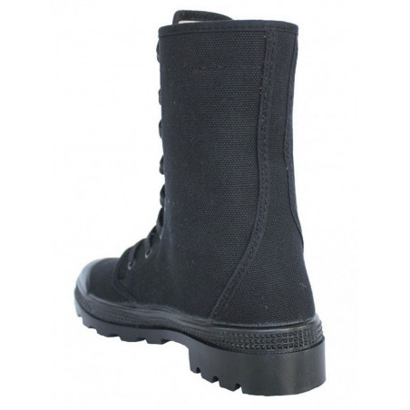 Chaussure brousse Wissart montante en toile - NOIR