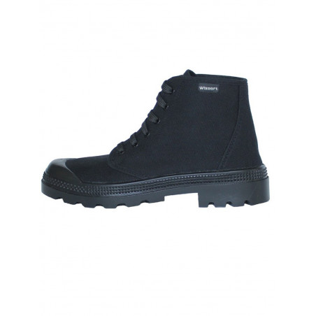 Chaussure brousse Wissart en toile - NOIR