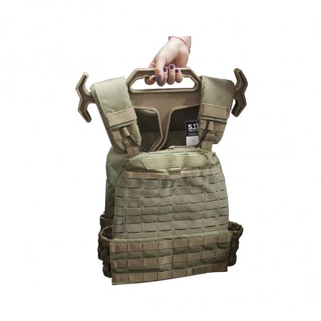 Cintre Chasse Robuste Tiiyee – Support Mural Équipement, Barre Polyvalente Pour Gilets Pare-Balles, Sacs, Noir Industriel