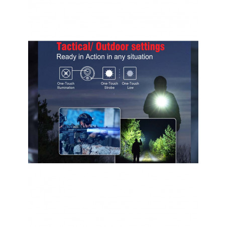 Lampe tactique rechargeable XT2CR PRO LED - 2300 Lumens Klarus