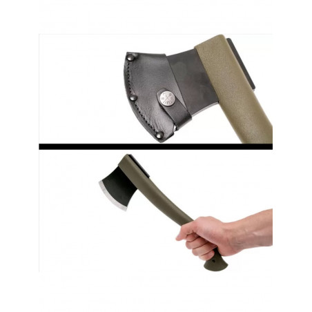Hache de survie MORA Vert OD - MORAKNIV