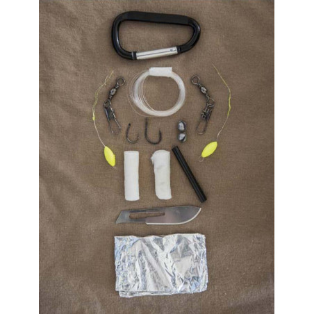 Kit de Survie Paracorde Vert PM