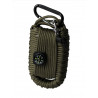 Kit de Survie Paracorde Vert GM