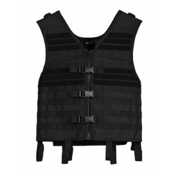 Gilet intervention tactique Gendarmerie-Police NOIR -MIL-TEC