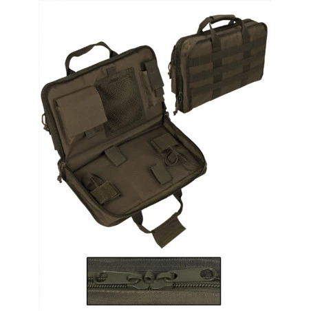 Guanti Da Softair Housse De Fusil Miltec 120 Cm Noir - Avec Poches