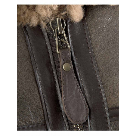 Blouson CUIR BOMBARDIER - Royal Air Force