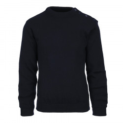 Pull Breton avec boutons en la
