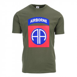 T-shirt : 82nd Airborne , grand logo