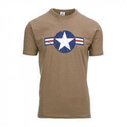 T-shirt 2° Guerre Mondiale, coyote