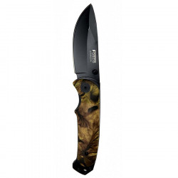 Couteau :camo + lame noire 1285C01