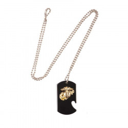 Plaque militaire : US Marines, avec décapsuleur