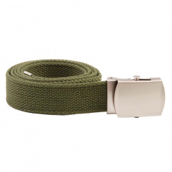Ceinture avec boucle chromée