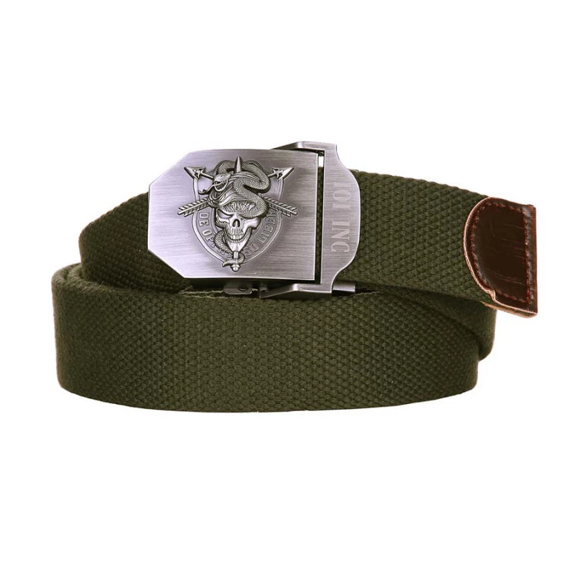 Ceinture Tissu Fille - Motif Oiseaux, Style Preppy Golf - Rose/blanc/vert - Occasion