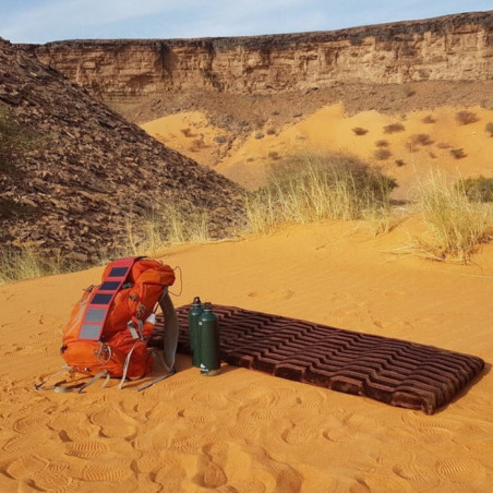 Chargeur solaire portable PHOTON - bleu 4W