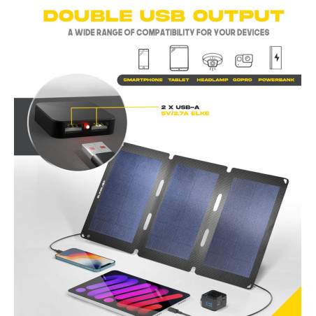 Panneau Solaire FUSION FLEX 18 - noir